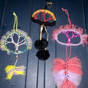 handmade charm tree of life dream catchers, these are bring good wealth.